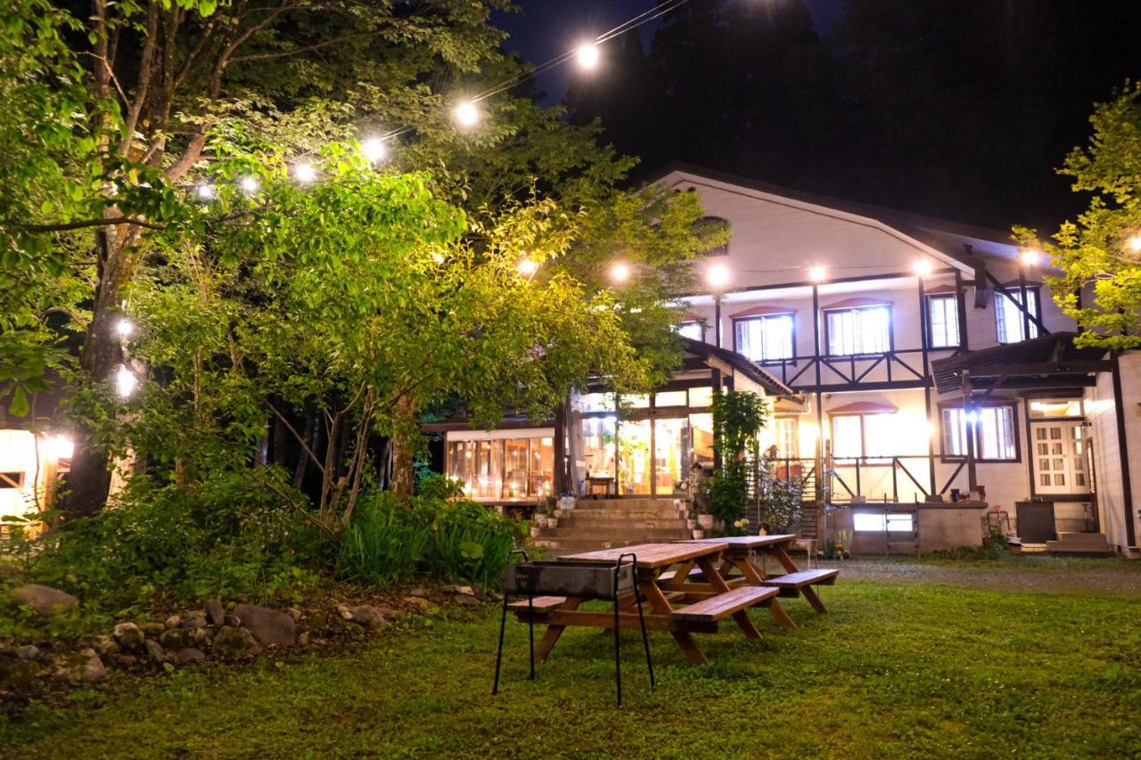 Kizuna Lodge & Bbq Centre Hakuba Kültér fotó