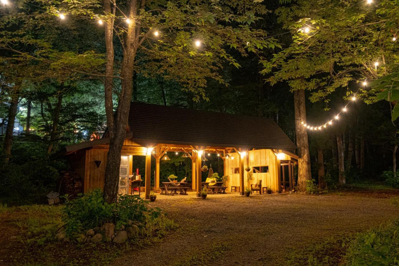 Kizuna Lodge & Bbq Centre Hakuba Kültér fotó