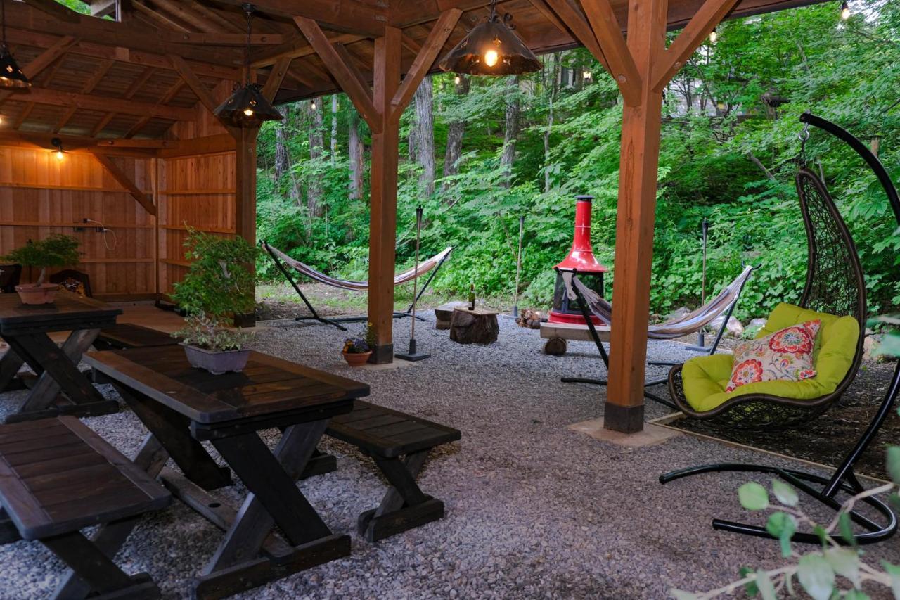 Kizuna Lodge & Bbq Centre Hakuba Kültér fotó