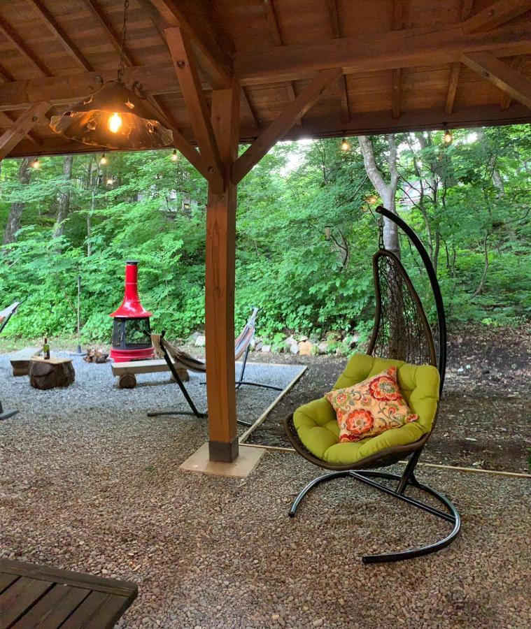 Kizuna Lodge & Bbq Centre Hakuba Kültér fotó
