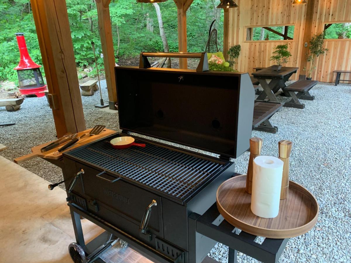 Kizuna Lodge & Bbq Centre Hakuba Kültér fotó